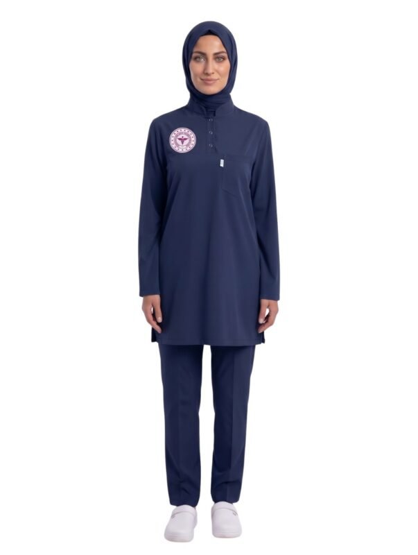lacivert logolu tesettur 1